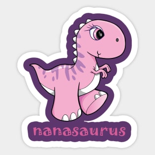 Nanasaurus Sticker